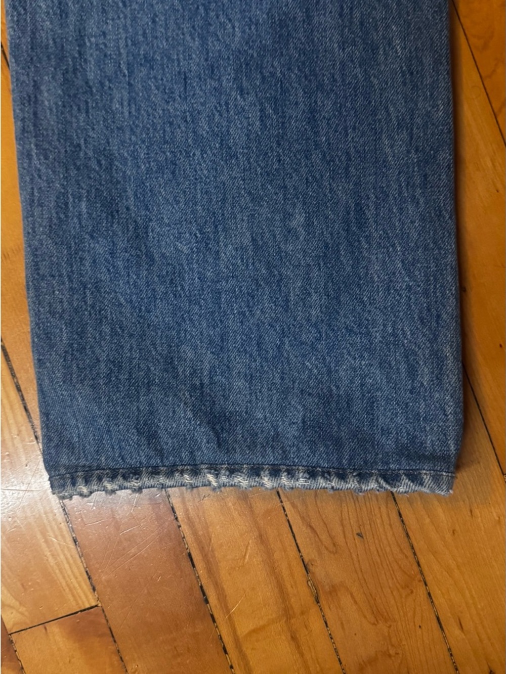 Doen Laurent Jeans in Faded Blue Wash - Picture 8 of 12